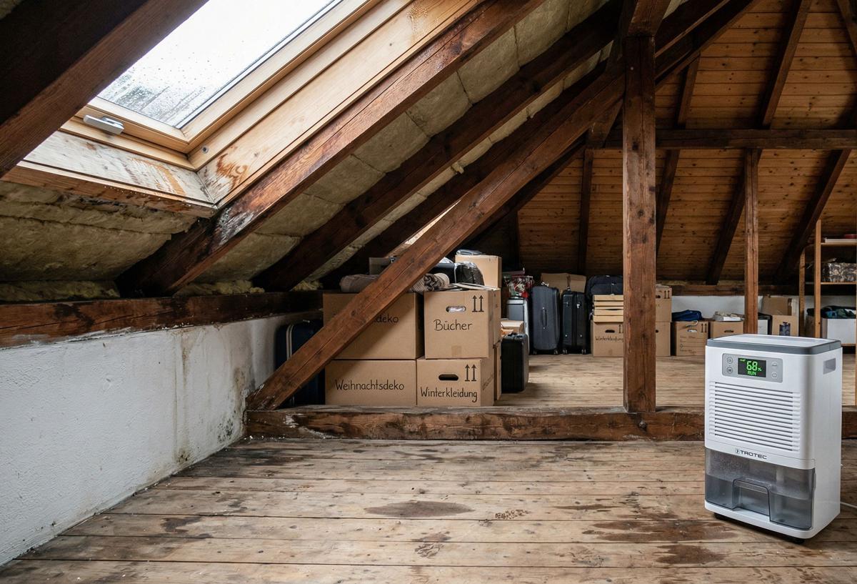 Featured image of post Luftentfeuchter für den Dachboden: Das musst du wissen
