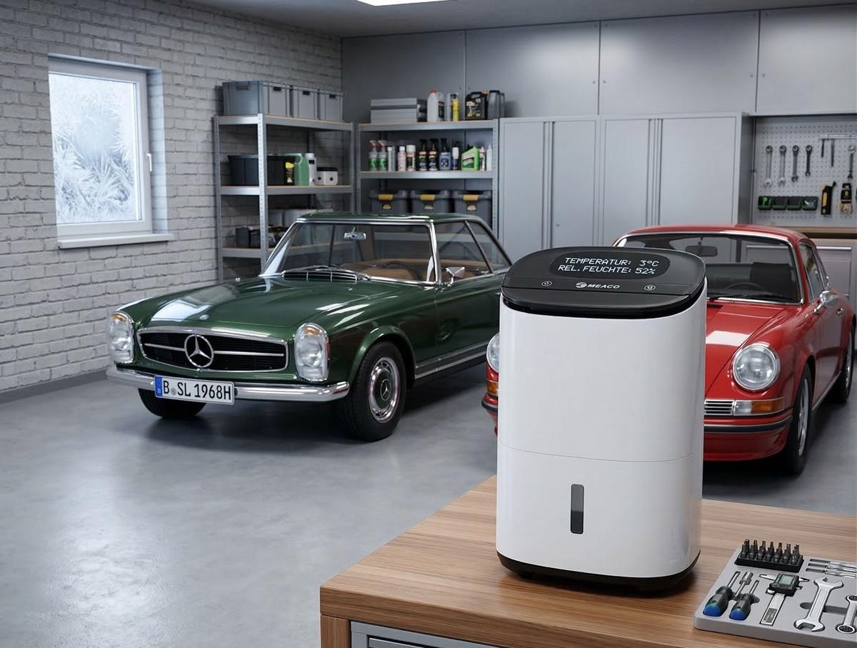 Featured image of post Luftentfeuchter für kalte Garagen & unbeheizte Keller: Adsorption vs. Kompressor