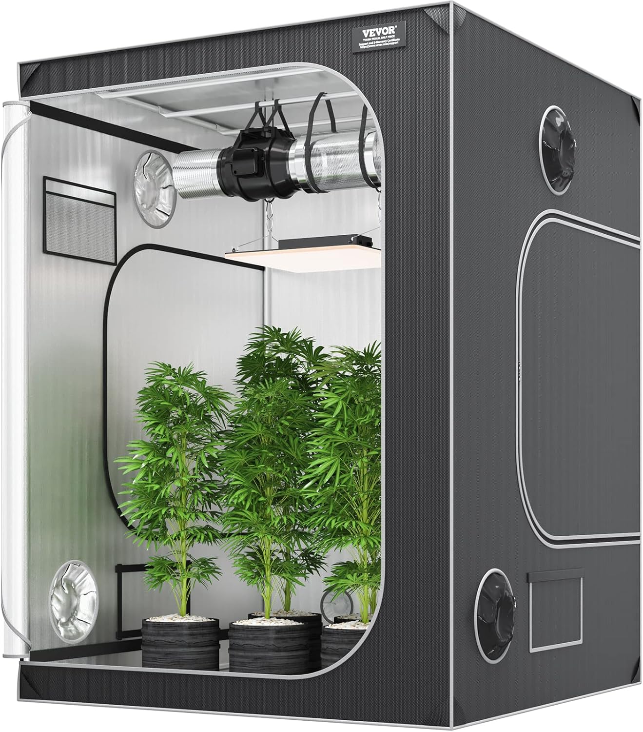Eine große Growbox wie die Vevor 2000D benötigt eine große Entfeuchtungsleistung