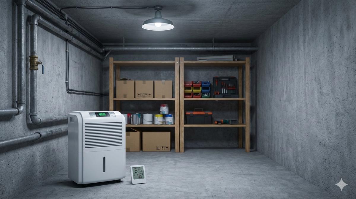 Featured image of post Luftentfeuchter für Keller: Größe für 10 bis 50 m²