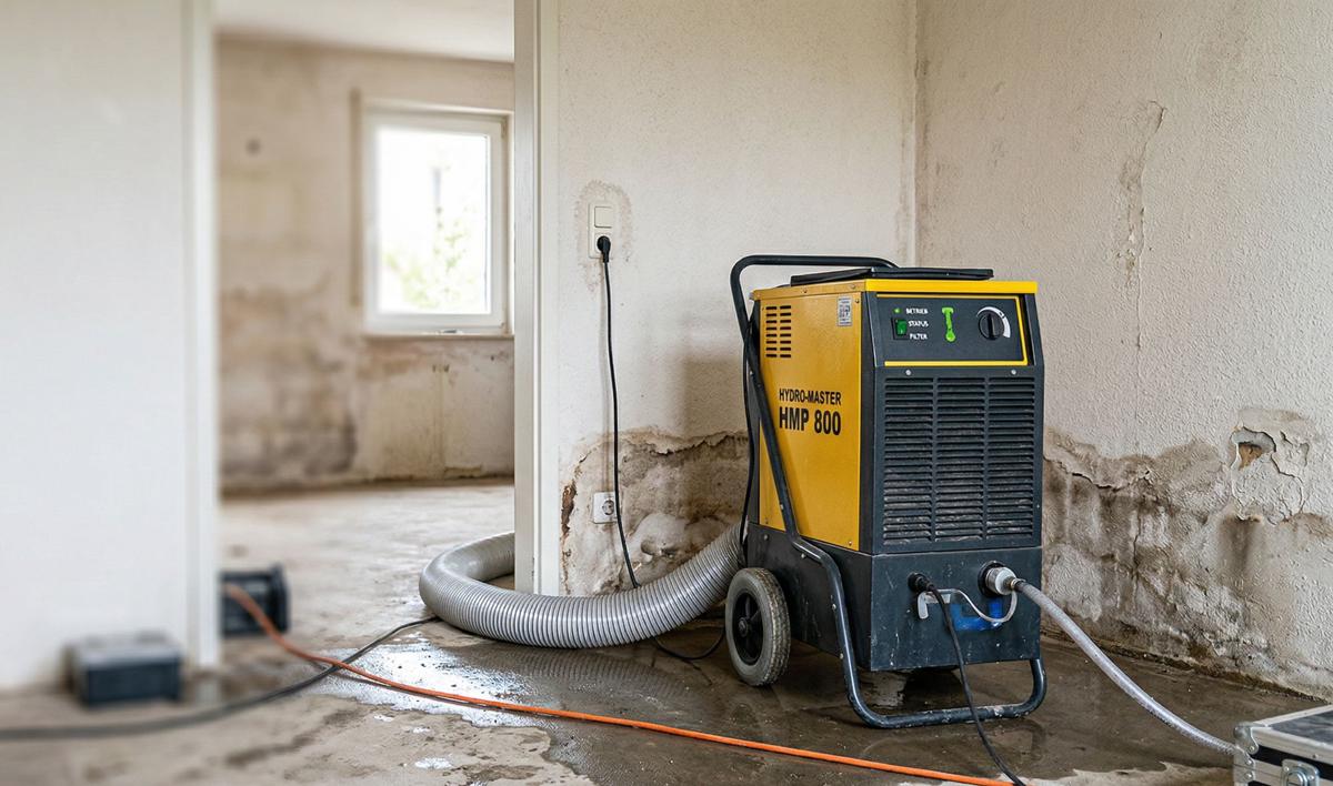 Featured image of post Luftentfeuchter nach Wasserschaden: Sofortmaßnahmen, Dauer & Geräte